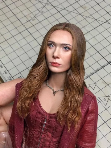 LIMITED 1/6 Scarlet Witch/Wanda Maximoff/Elizabeth Olsen HT sculpt - Unpainted Cover