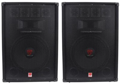 (2) Rockville RSG15.4 15” 3-Way 1500 Watt 4-Ohm Passive DJ/Pro Audio PA Speakers - Image 1 of 4