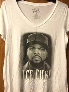 Ice Cube - 2016 White Shirt.  Ladies Cut. - Picture 1 of 3