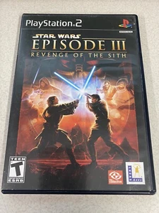 Star Wars Episode III ~ Revenge of the Sith ~ Sony PlayStation 2, 2005 - Picture 1 of 4