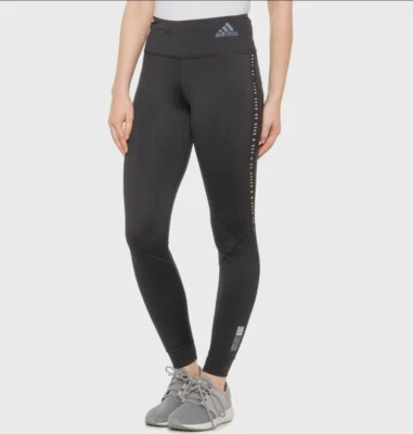 Adidas OTR Prime BLUE Tights  Running Carrera black  size M- MSRP $75 - Image 1 of 4