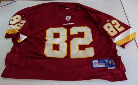 Used Pre-Owned #82 Antwaan Randle El Reebok Jersey 2XL Washington Redskins Cover