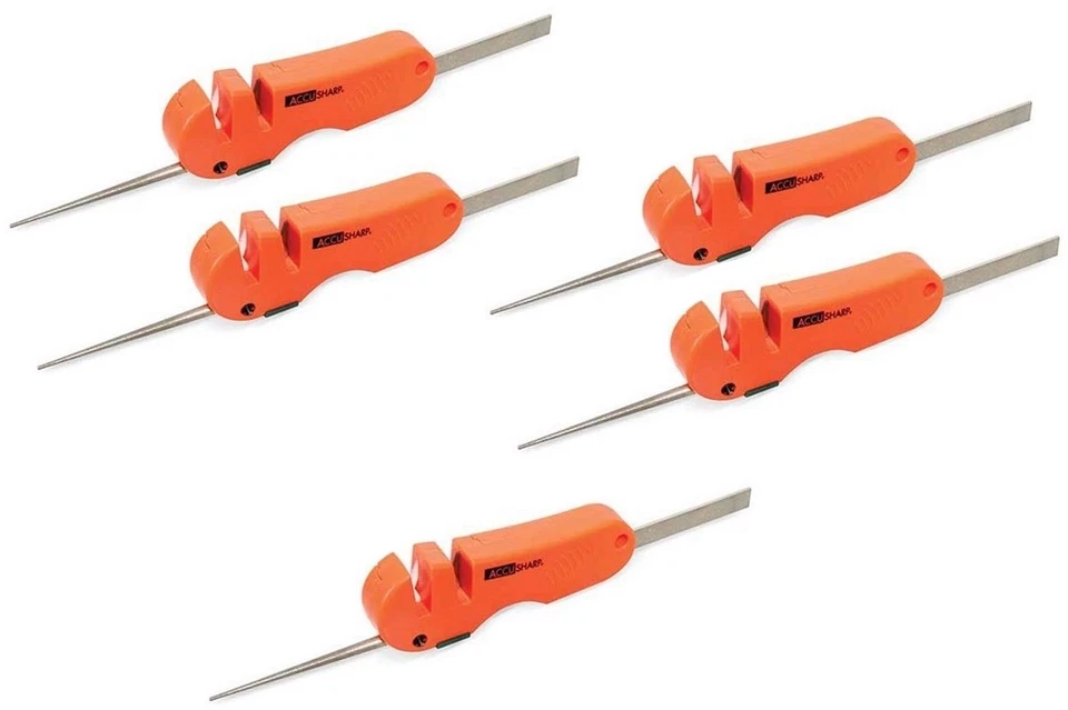 5 PACK AccuSharp 4 in 1 Knife & Tool Sharpener Coarse Carbides & Fine Ceramic - Image 1 of 4