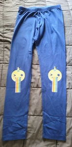 NWOT Cat Jack Royal Blue Emoji Smilie Rainbow Glitter Unicorn PJ Pants Girls XL - Picture 1 of 4