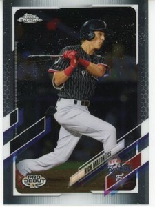 2021 Topps Pro Debut CHROME  Nick Maton - Reading Fightin Phils