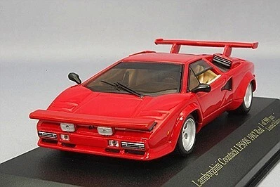 Ixo 1/43 Zeal Custom   Lamborghini Countach LP500S 1982 Front Wing Red Minicar - Image 1 of 2