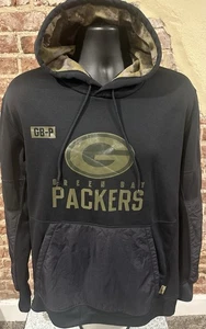 Nike On Field Green Bay Packers NFL Salute to Service Mens Large Hoodie USA - Picture 1 of 8
