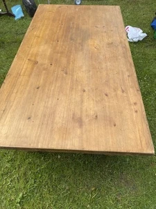 Beautiful Dutch Carved Coffee Table With Reinforced Glass - Picture 1 of 5