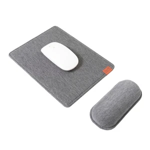 Detachable Ergonomic Mouse Pad with Wrist Rest Support, Adjustable Placement ... - Picture 1 of 6