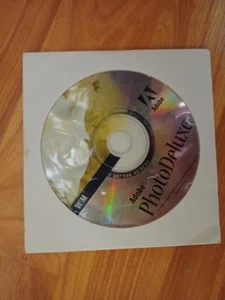 Adobe Photo Deluxe v2.0 Windows & Macintosh CD ROM Software Disc 96-97 - Picture 1 of 2