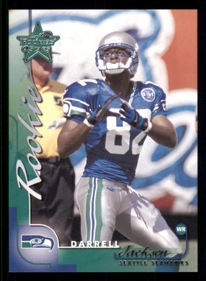 2000 Leaf Rookies and Stars #155 Darrell Jackson RC /1000 - Image 1 of 2