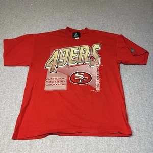 Vintage Logo Athletic San Francisco 49ers Men’s T Shirt Size Large 90s Football - Picture 1 of 11
