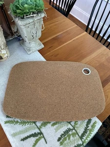 Cork Serving Tray Cheese Board Appetizer Platter Large 12 x 18 NEW - Picture 1 of 2