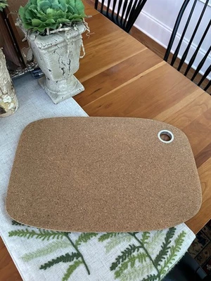 Cork Serving Tray Cheese Board Appetizer Platter Large 12 x 18 NEW - Image 1 of 2