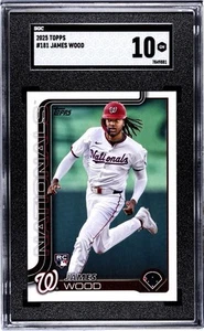 2025 Topps Series 1 - James Wood #181 (RC) - Picture 1 of 2