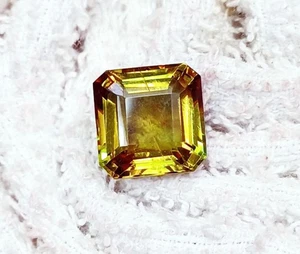 Zultanite Color Changing Square Cut Loose Gemstone 9.35 Ct Certified ~ Free Gift - Picture 1 of 7