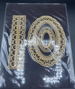 Anna Griffin Plisseeband Stanzformen mit Magnetmatte - Bild 1 von 2