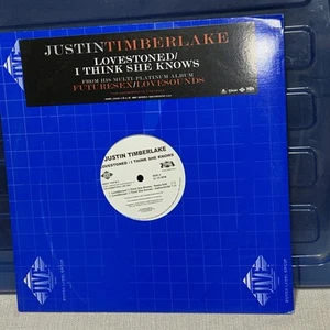 NM+/NM Justin Timberlake – Lovestoned / I Think She Knows Vinyl 12",Promo Single - Picture 1 of 4