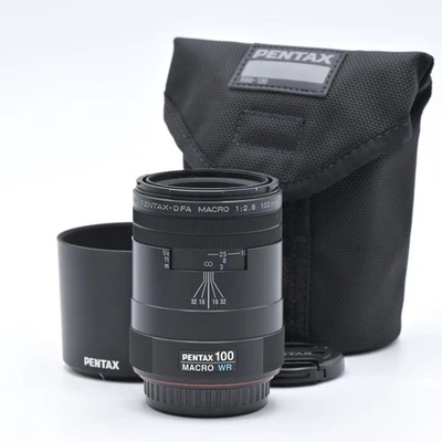PENTAXsmc PENTAX-D FA MACRO 100mm F2.8 WR K Mount Lens [Top Mint] #10180 - Image 1 of 4