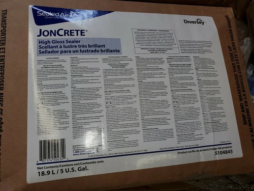 DiverseyJonCrete 5 gal High Gloss Floor Sealer | eBay