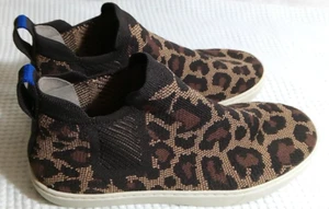 Stivali da ginnastica alti Rothy's The Chelsea Wildcat in tessuto lavorato a maglia donna 8,5 - Foto 1 di 11