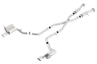 Borla Exhaust System Kit fits 2015 2016 2017 2018 Jeep Grand Cherokee 6.4L V8 GA - Image 1 of 4