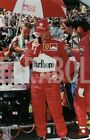 Foto Vintage Ferrari Formula 1 Monza Michael Schumacher Ai Box Stampa 15X23 Cm