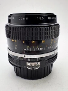 Nikon Micro-Nikkor Ai 55mm f/3.5 manual focus lens - Picture 1 of 4