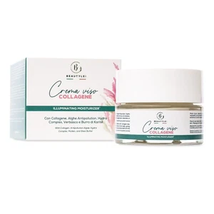 CREMA VISO COLLAGENTE IDRATANTE ILLUMINANTE ANTI-AGE BIOLOGIC 50ml BEAUTYLEI - Foto 1 di 8