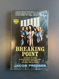 Breaking Point- Jacob Presser 1966 Vintage Paperback - Picture 1 of 4