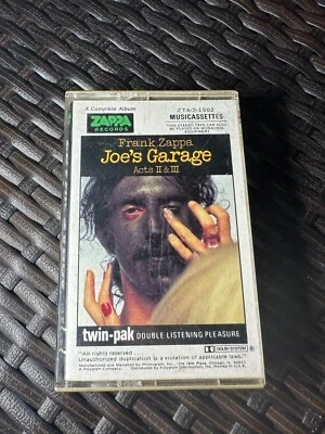 Frank Zappa Joe's Garage Acts II & III Only Cassette Tape 1979!!! Rare!  - Image 1 of 4