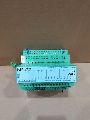 Phoenix Contact IB STME 24 DI 16/4 2754396 Interbus - Image 1 of 4