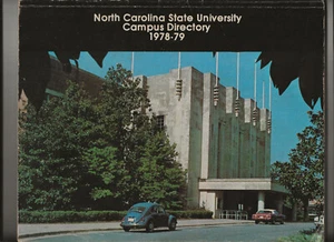 Vintage 1978-79 North Carolina State University Campus Directory Volkswagen - Picture 1 of 2