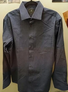 Navy/White Marks & Spencer Collection Size 42 Check Shirt - Picture 1 of 10
