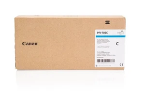 original Canon PFI-706C 6682B001 Tintenpatrone cyan MHD 2015 - Photo 1/1