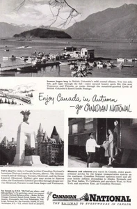 1948 Canadian National: Canada in Autumn Vintage Print Ad - Picture 1 of 1