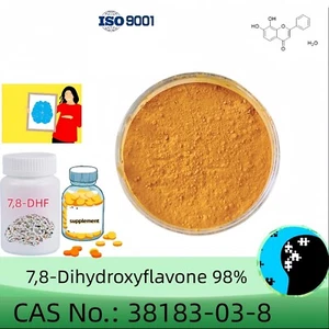 Polvo de 7,8-dihidroxiflavona (7,8-DHF), pureza 98%, 5 g, 10 g, CAS 38183-03-8 - Imagen 1 de 6
