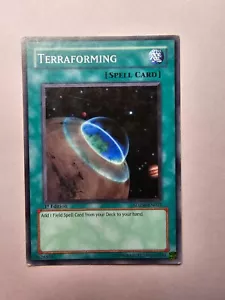 Terraforming 1st Edition Yugioh Card SDZW-EN025  - Picture 1 of 3