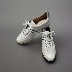 Ecco Hydromax Damen Golfschuhe glitzernd/cremefarben Größe 38, US 7,5 - Bild 1 von 9
