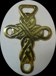 CELTIC LOVER'S KNOT Horse brass (N695) (I always combine shipping) - Picture 1 of 2