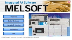 GX DEV Developer PLC Programming Software Works 8.90 w Simulator Melsoft Key CD - Picture 1 of 7