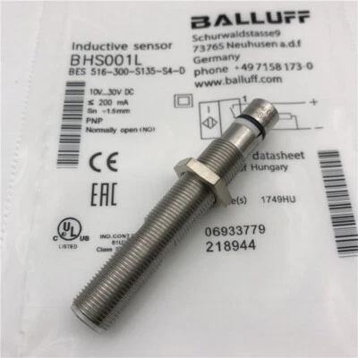 1PC NEW For BALLUFF BES 516-300-S135-S4-D Sensor BHS001L Proximity Switch