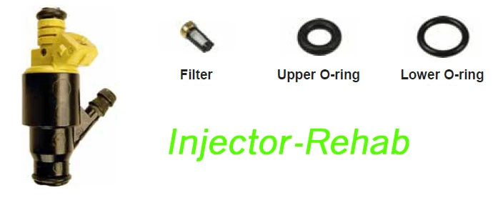 Kit de reparación de servicio de inyector de combustible BMW 318i Z3 sellos filtros juntas tóricas Foto 1 de 1