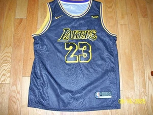 Los Angeles Lakers LeBron James NBA Jersey Size 52 XL - Picture 1 of 2