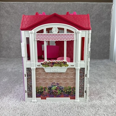 Barbie Glam Getaway Fold N' Go 2014 casa de muñecas juego con accesorios  Foto 1 de 4