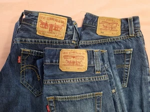 3 Levi's Rotschild 29/34 Levi's Pack 501 527  512 Jeans - Bild 1 von 3