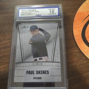 Paul Skenes 2023 Leaf Draft Silver Rookie CCG Mint 10 - Picture 1 of 2