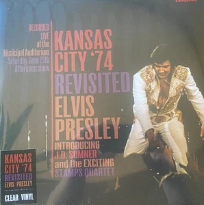 Elvis Presley 2 LP's Kansas City '74 Revisited Afternoon - clear vinyl SEALED - Bild 1 von 2