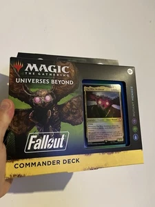 MTG Universes Beyond Fallout - Mutant Menace Commander Deck - New & Sealed - Picture 1 of 2