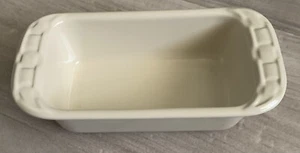 LONGABERGER LAIBPFANNE KLEIN Elfenbein KORBGEFLECHT - Bild 1 von 3